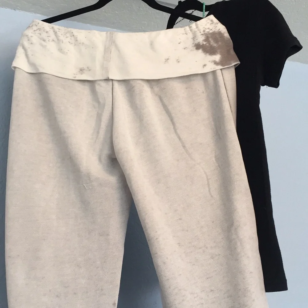 Splendid Sweat Pants Large grey gray